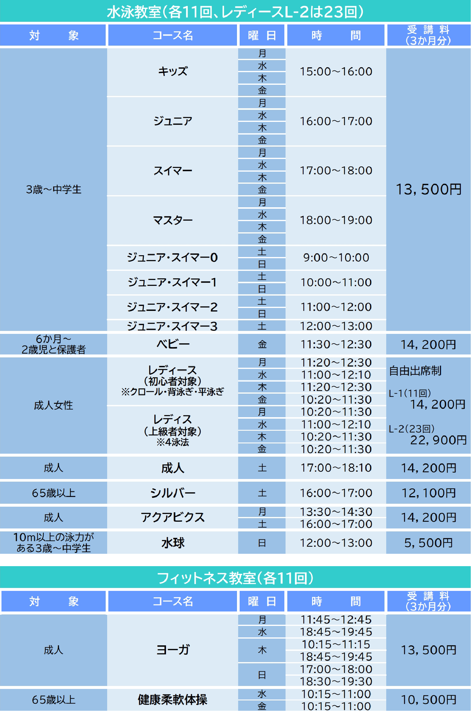 水泳教室