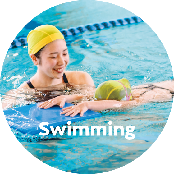 swimming