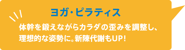 ヨガ・ピラティス